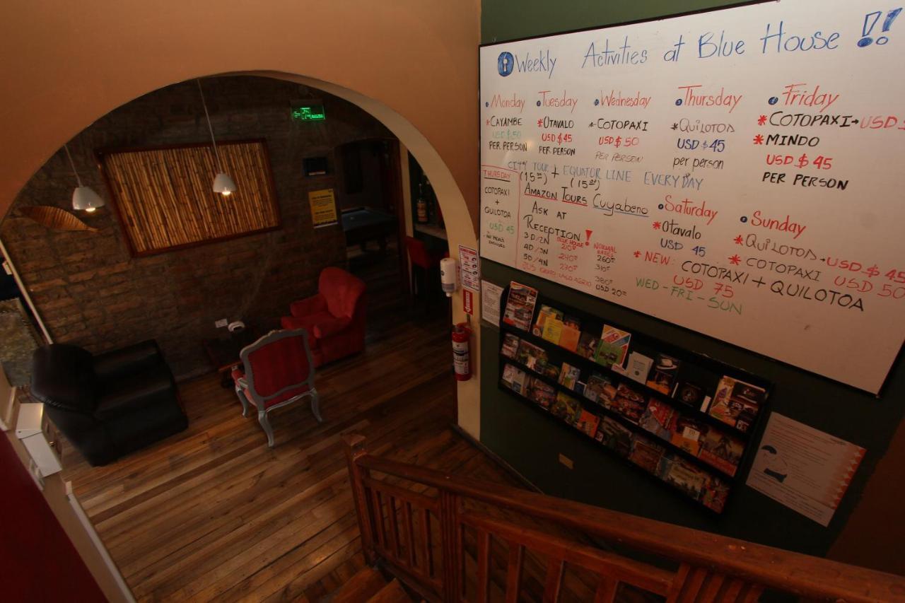 Blue House Youth Hostel Quito Exterior foto